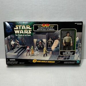 Vintage Star Wars 3D Display Diorama with Han Solo in Carbonite